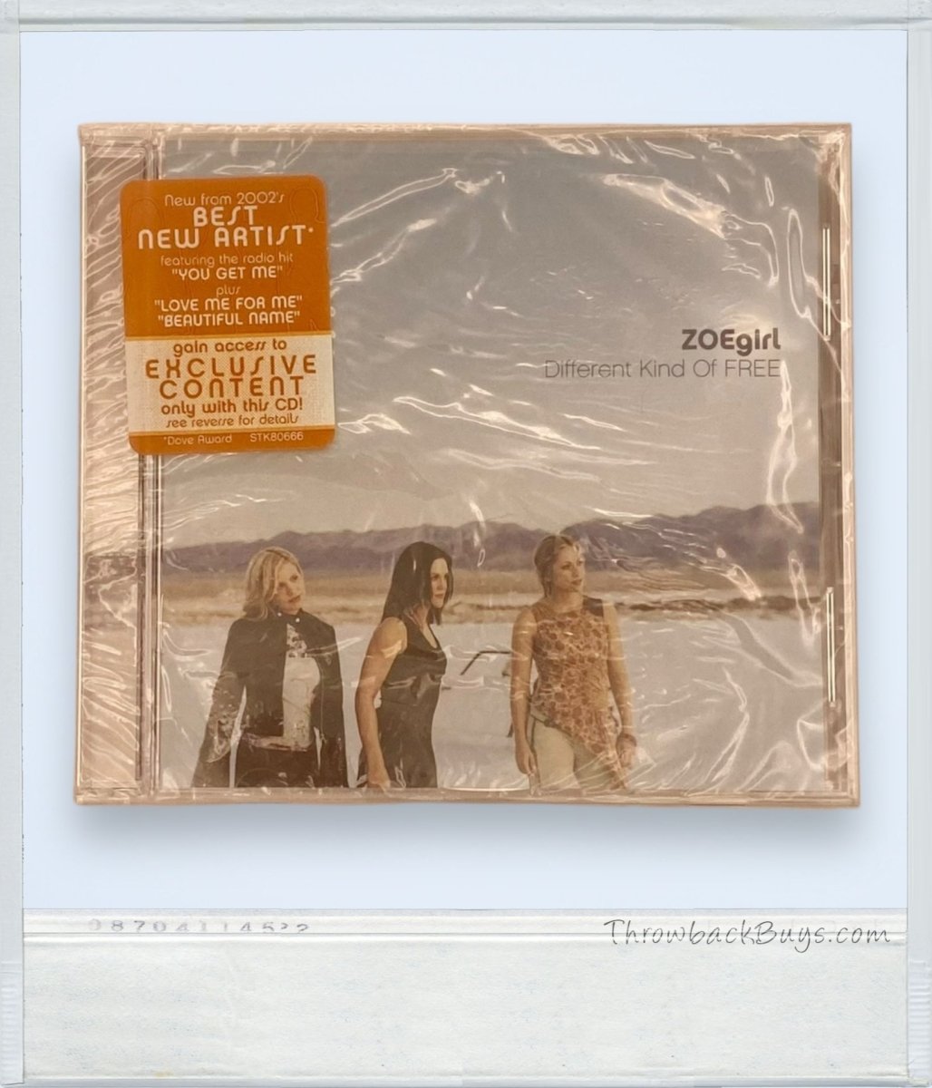 2003 - ZOEgirl: Different Kind of Free CD - SEALED - CDs - ThrowbackBuys - ThrowbackBuys