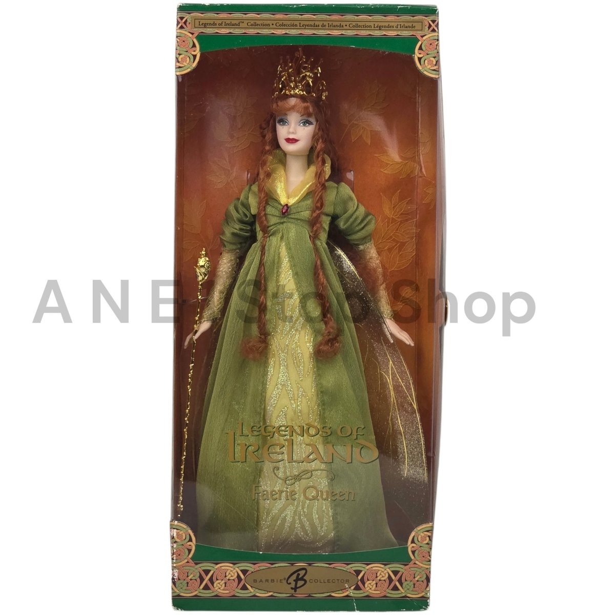 2004 - Barbie Faerie Queen 11" Doll Legends of Ireland Collection B3456 Mattel - Dolls - ThrowbackBuys - A N E 1 Stop Shop