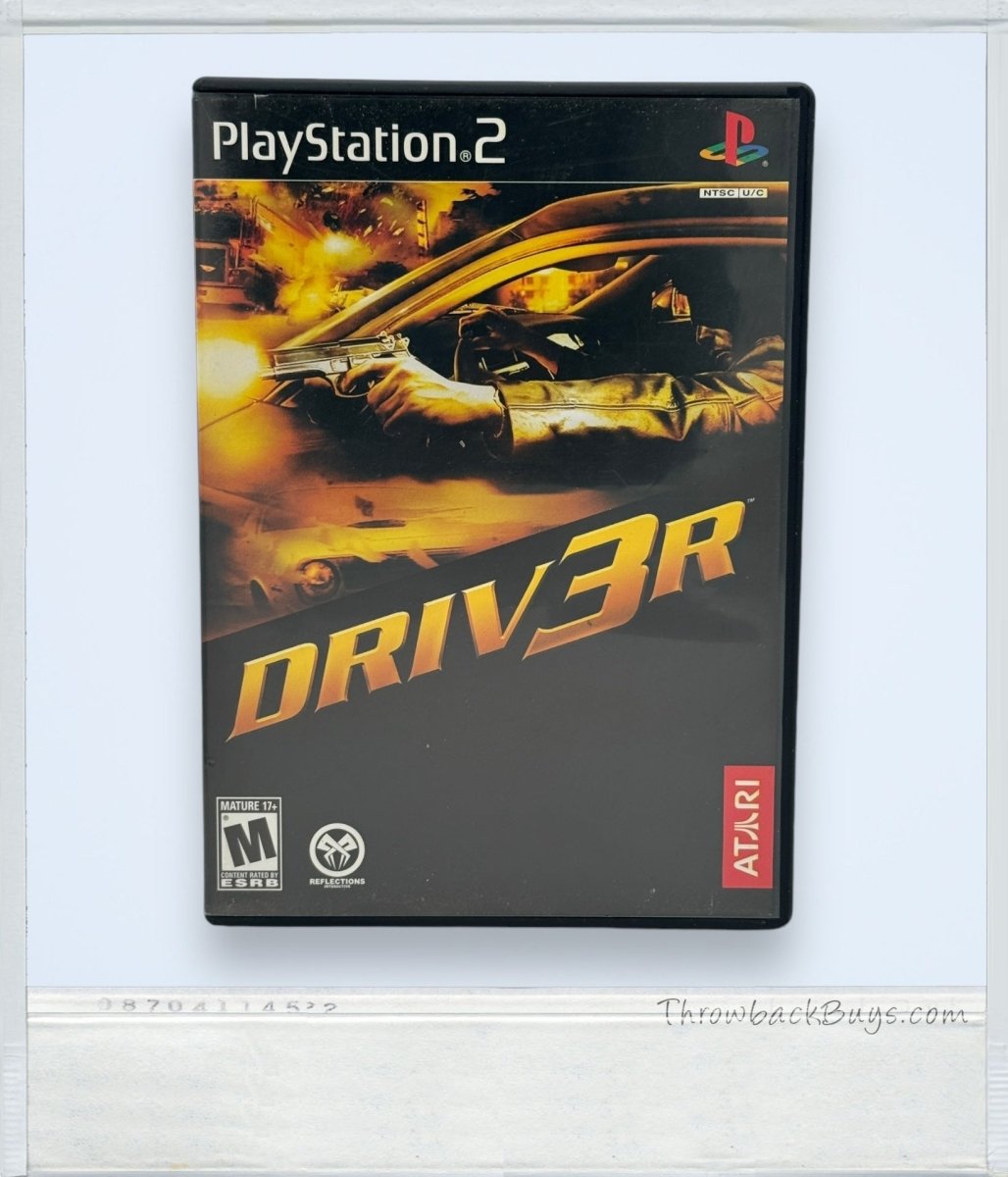 2004 - DRIV3R Playstation 2 Game - Video Games - ThrowbackBuys - ThrowbackBuys