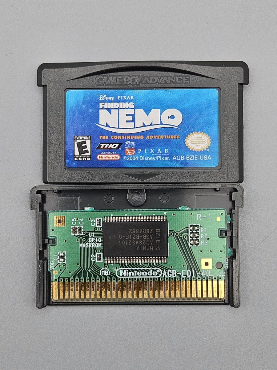 2004 – Game Boy Advance: Finding Nemo The Continuing Adventures - Video Games - ThrowbackBuys - Pinnaclecollectibles