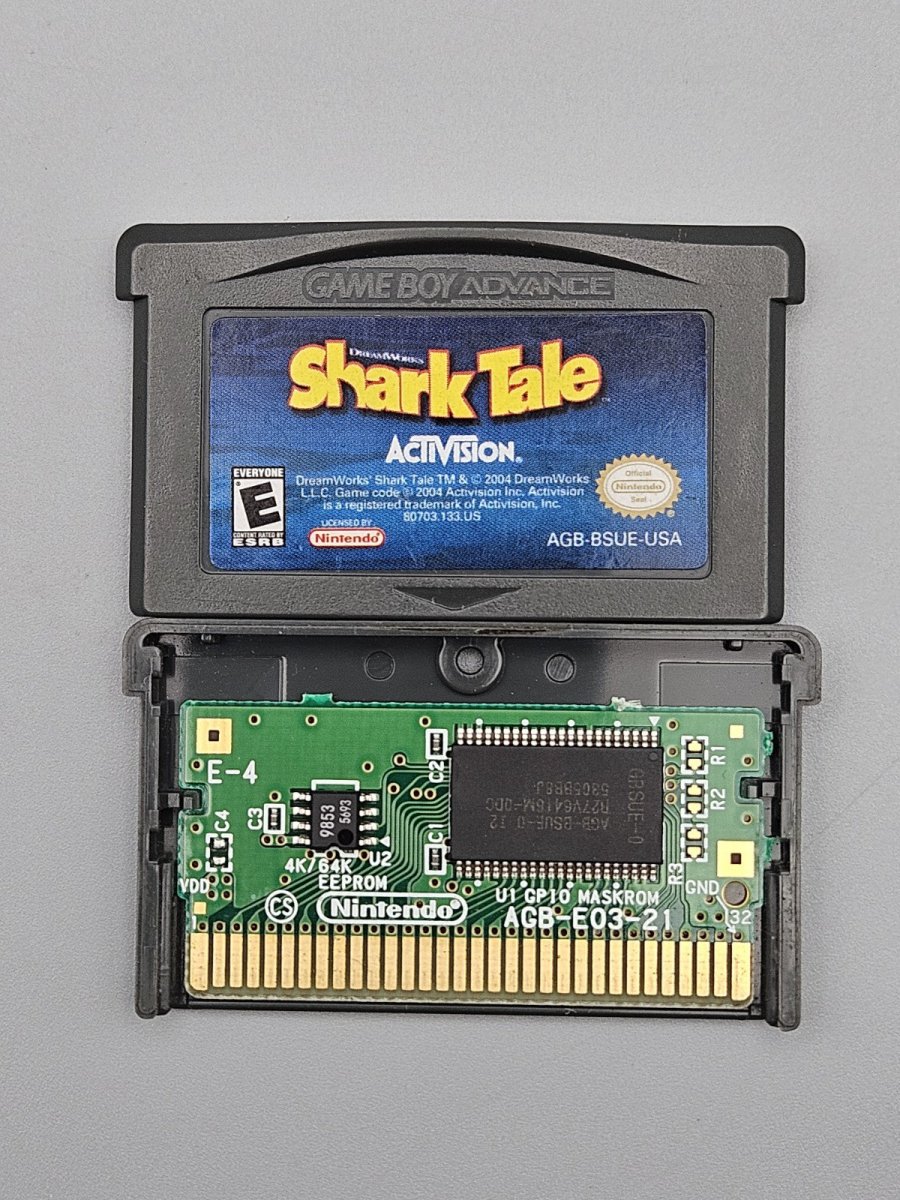 2004 – Game Boy Advance: Shark Tale - Video Games - ThrowbackBuys - Pinnaclecollectibles