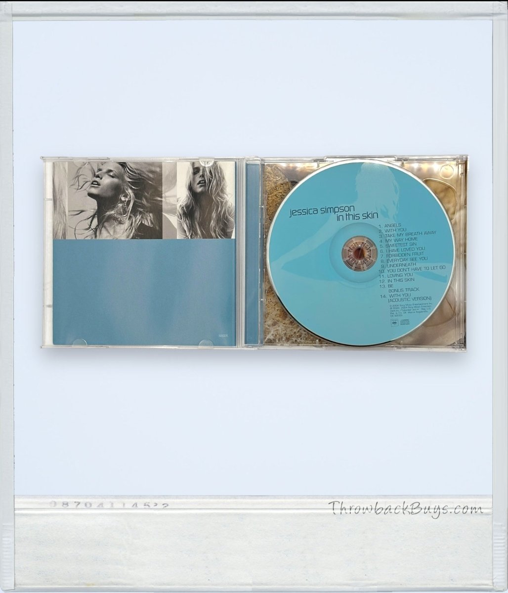 2004 - Jessica Simpson: In This Skin CD - CDs - ThrowbackBuys - ThrowbackBuys