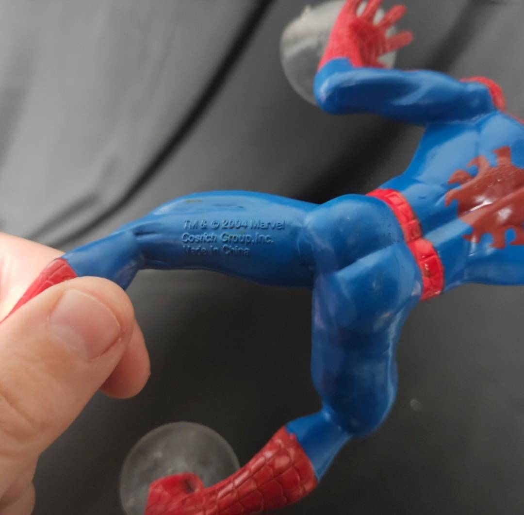 2004 Marvel Spider Man Window Crawler Figure 7" - Action Figures & Collectibles - ThrowbackBuys - Cloy's Creativity