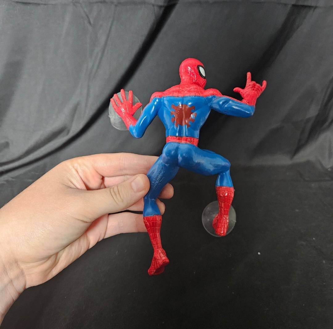 2004 Marvel Spider Man Window Crawler Figure 7" - Action Figures & Collectibles - ThrowbackBuys - Cloy's Creativity