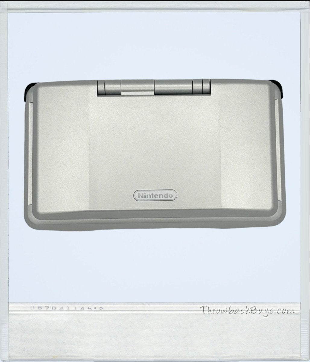 2004 - Nintendo DS Silver Model NTR - 001 - Handheld Consoles - ThrowbackBuys - ThrowbackBuys