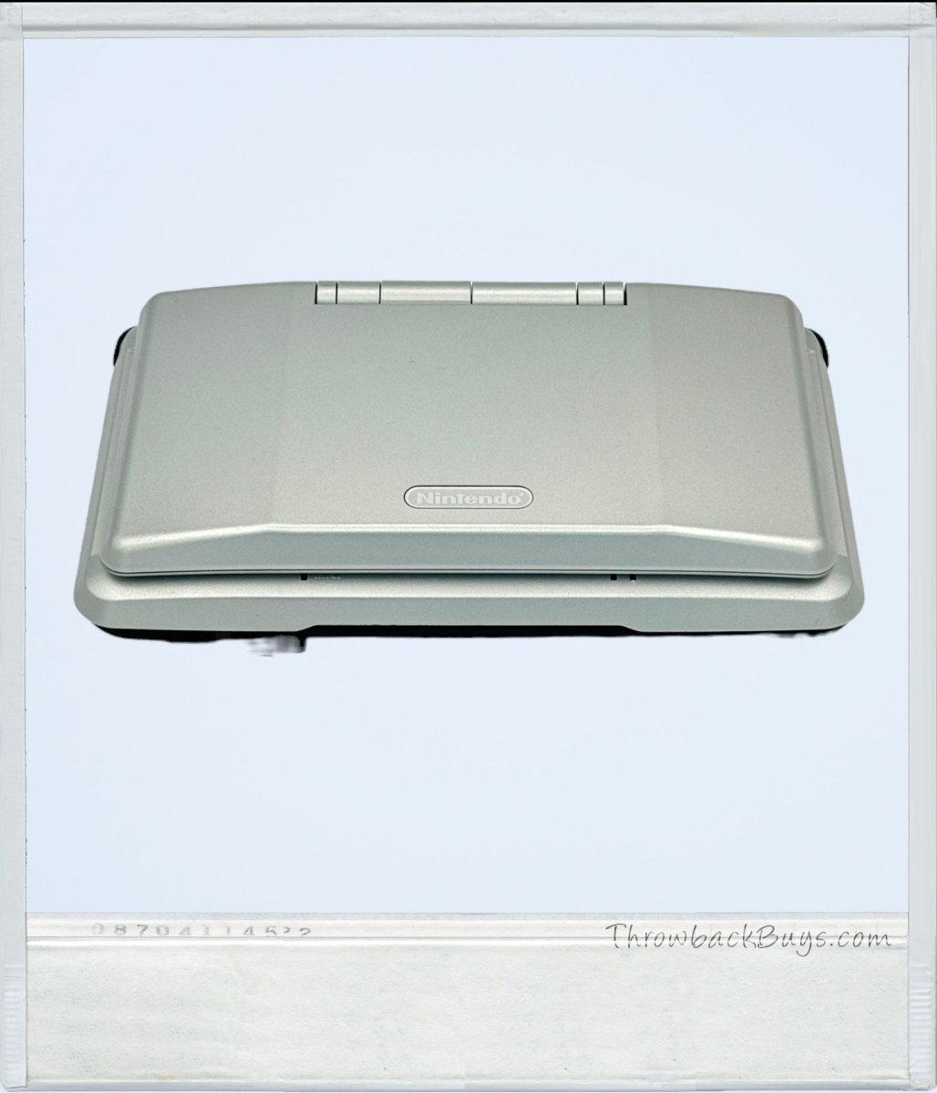 2004 - Nintendo DS Silver Model NTR - 001 - Handheld Consoles - ThrowbackBuys - ThrowbackBuys