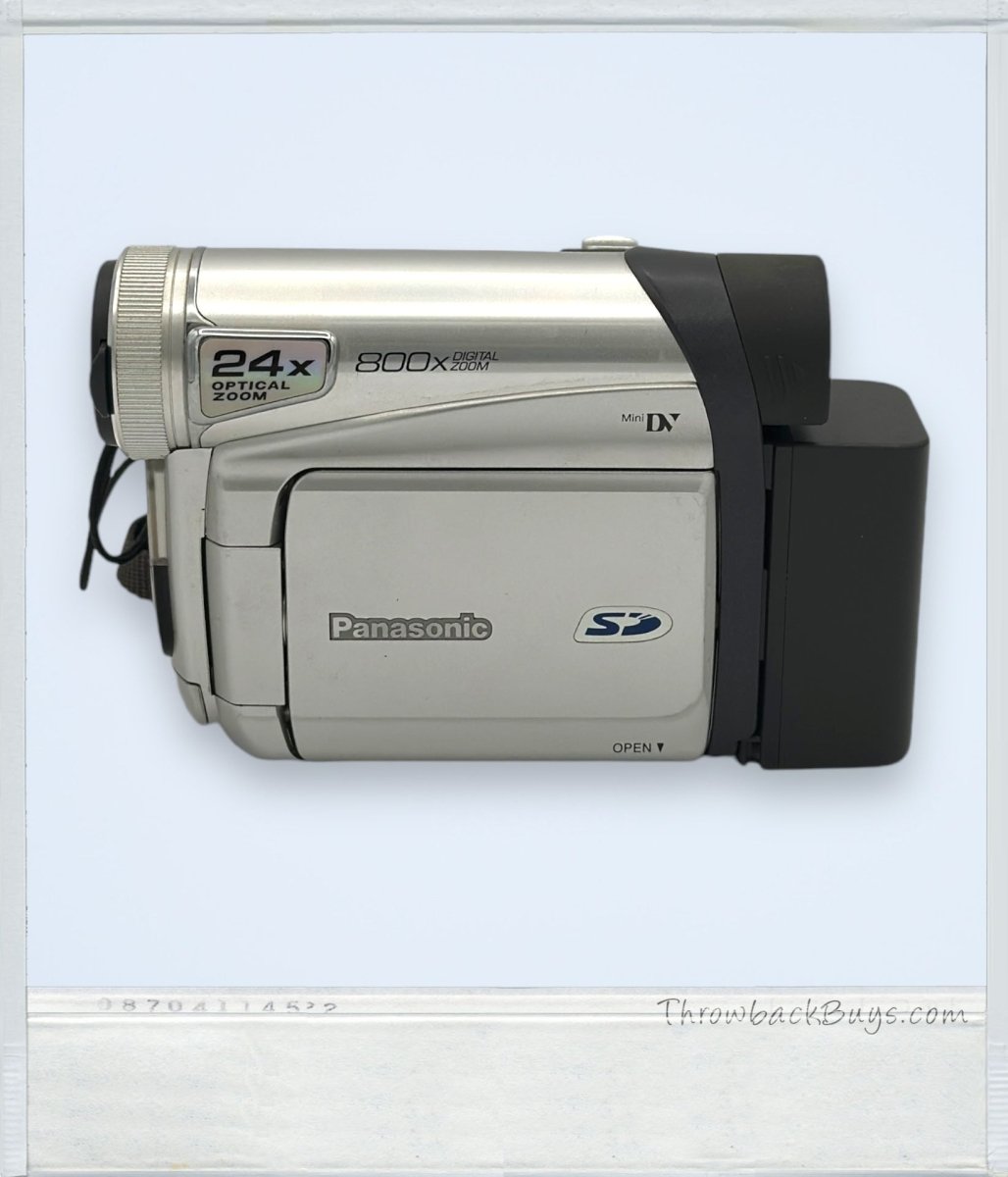 2004 - Panasonic PV - GS15 Digital Video Camcorder - Camcorders - ThrowbackBuys - ThrowbackBuys