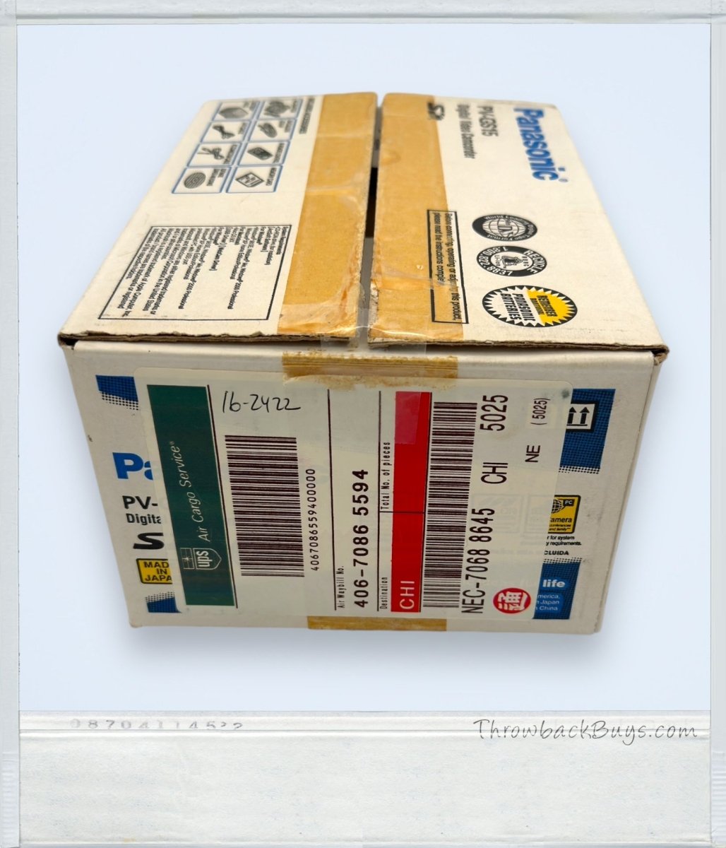 2004 - Panasonic PV - GS15 Digital Video Camcorder - Camcorders - ThrowbackBuys - ThrowbackBuys