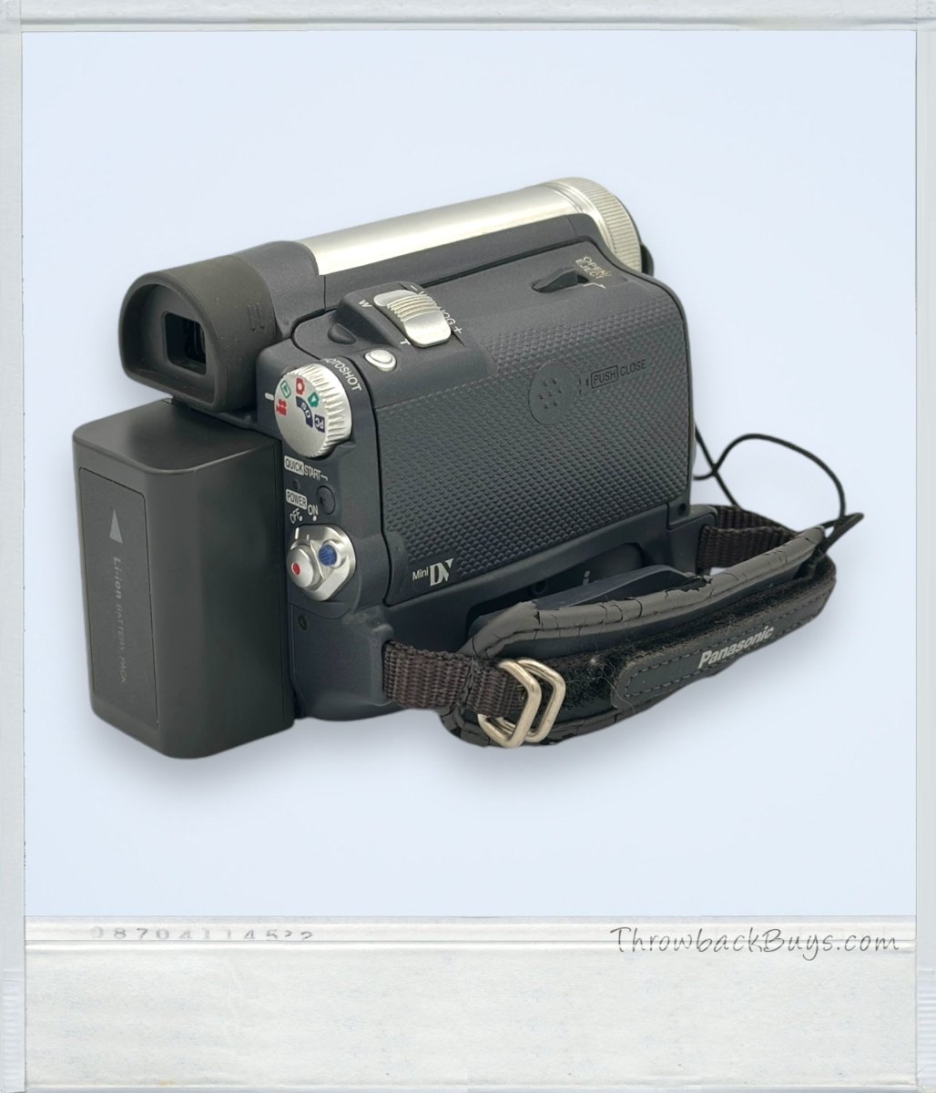 2004 - Panasonic PV - GS15 Digital Video Camcorder - Camcorders - ThrowbackBuys - ThrowbackBuys