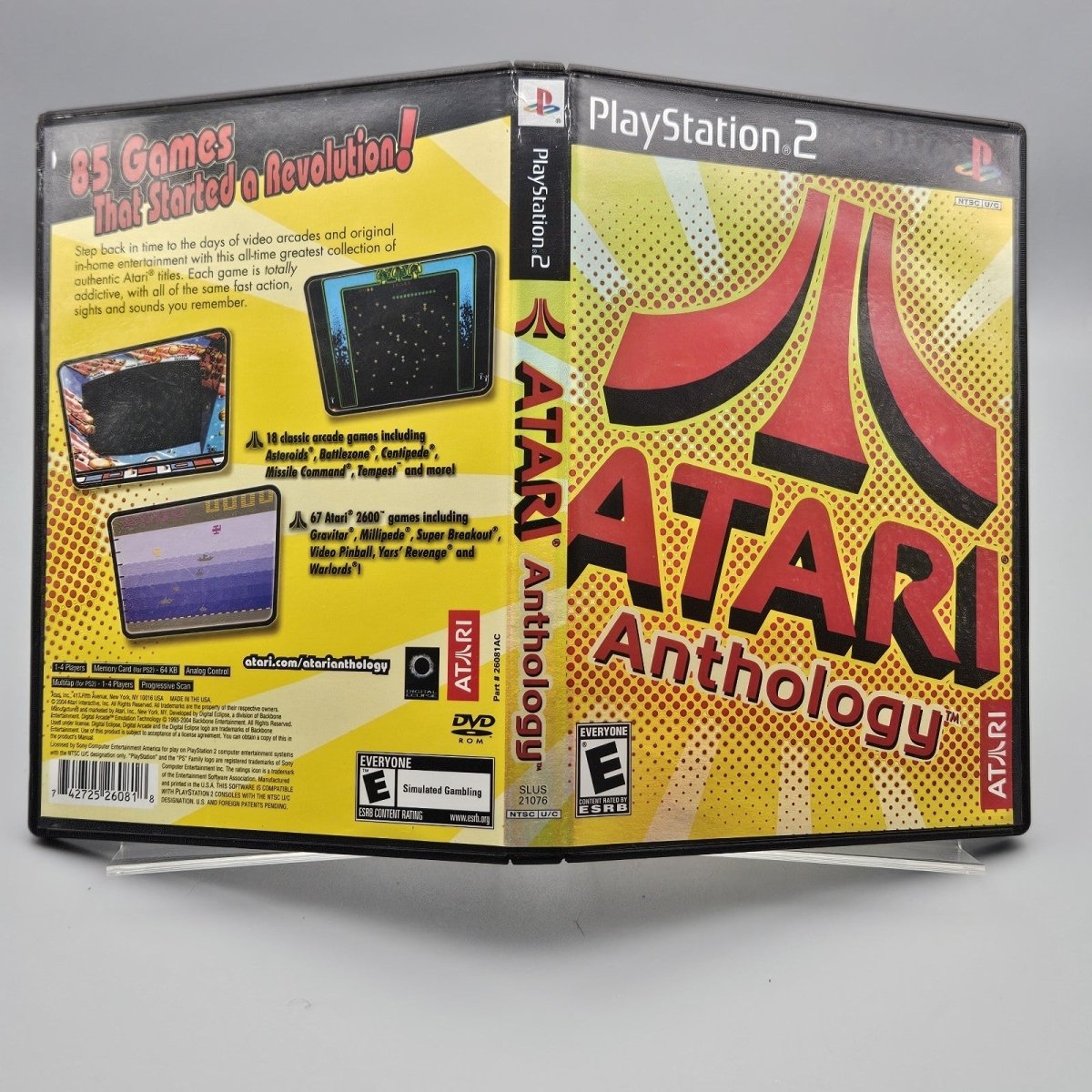 2004 – PlayStation 2: Atari Anthology - Video Games - ThrowbackBuys - Pinnaclecollectibles