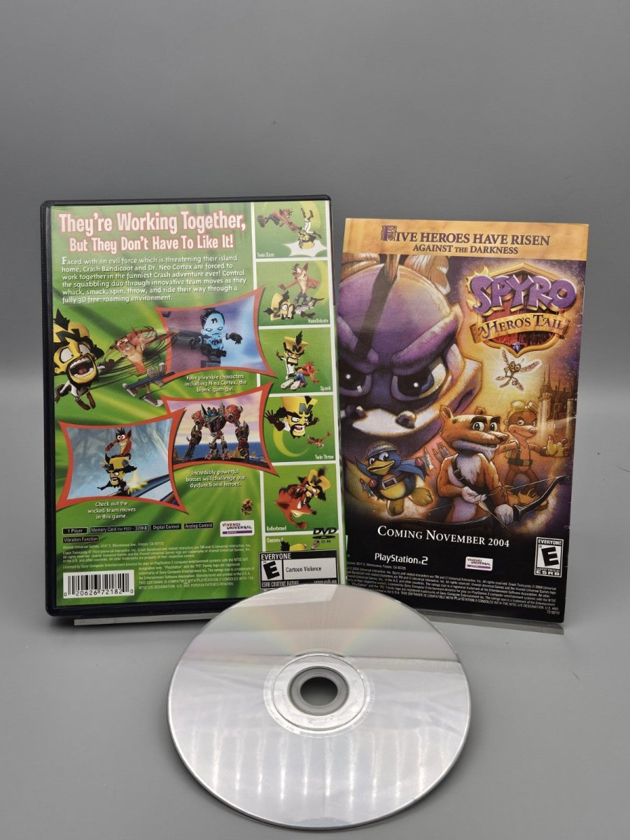 2004 – PlayStation 2: Crash Bandicoot Twinsanity - Video Games - ThrowbackBuys - Pinnaclecollectibles