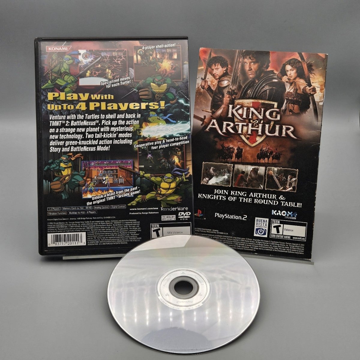 2004 – PlayStation 2: Teenage Mutant Ninja Turtles 2 BattleNexus - Video Games - ThrowbackBuys - Pinnaclecollectibles