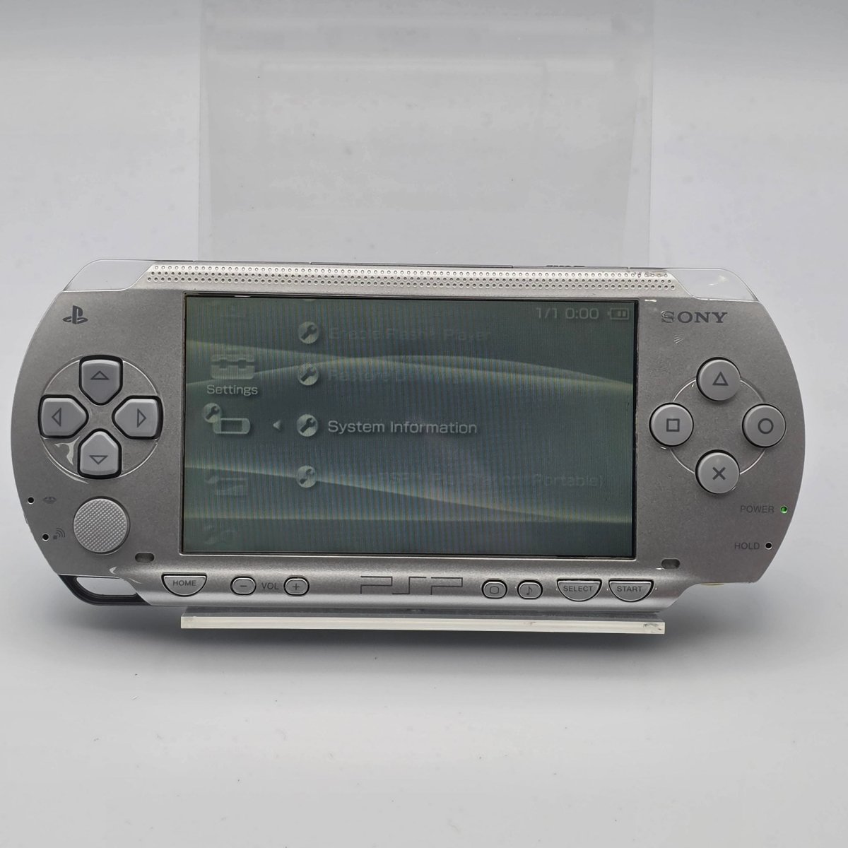 2004 - Sony PSP 1000 Silver Handheld Region Free PlayStation Portable - Video Games - ThrowbackBuys -Pinnaclecollectibles