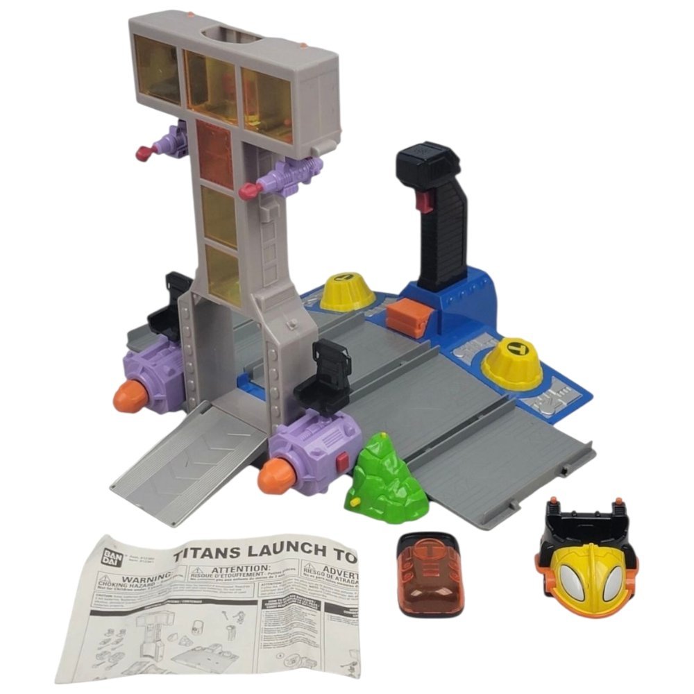 2004 - Teen Titans Go Titans Launch Tower - Bandai - Action Figures & Collectibles - ThrowbackBuys - A N E 1 Stop Shop