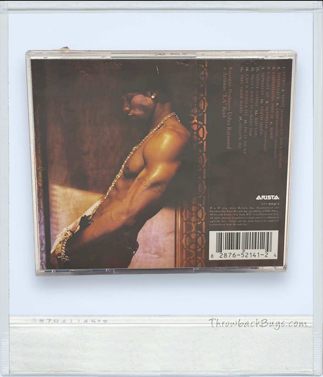 2004 - Usher: Confessions CD - CDs - ThrowbackBuys - ThrowbackBuys