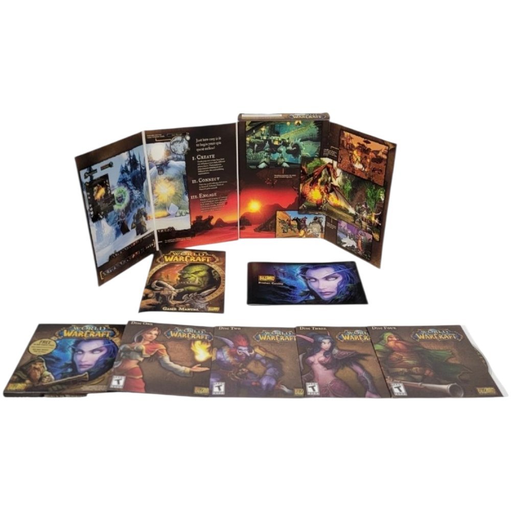 2004 – World of Warcraft (Blizzard Entertainment, PC Game) - Video Games - ThrowbackBuys - A N E 1 Stop Shop