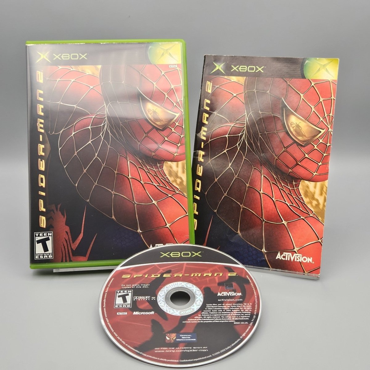 2004 – Xbox: Spider - Man 2 - Video Games - ThrowbackBuys - Pinnaclecollectibles