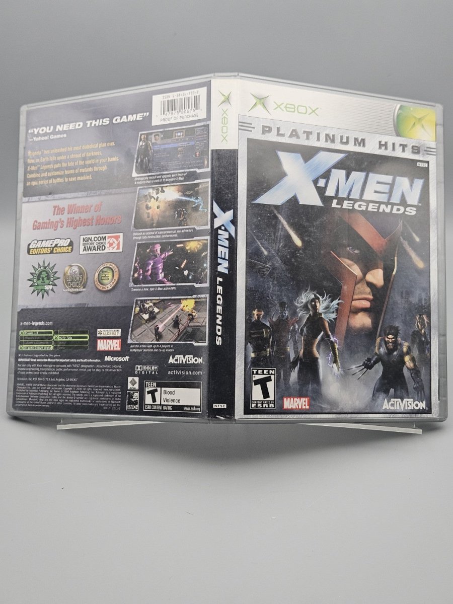 2004 – Xbox: X - Men Legends - Video Games - ThrowbackBuys - Pinnaclecollectibles