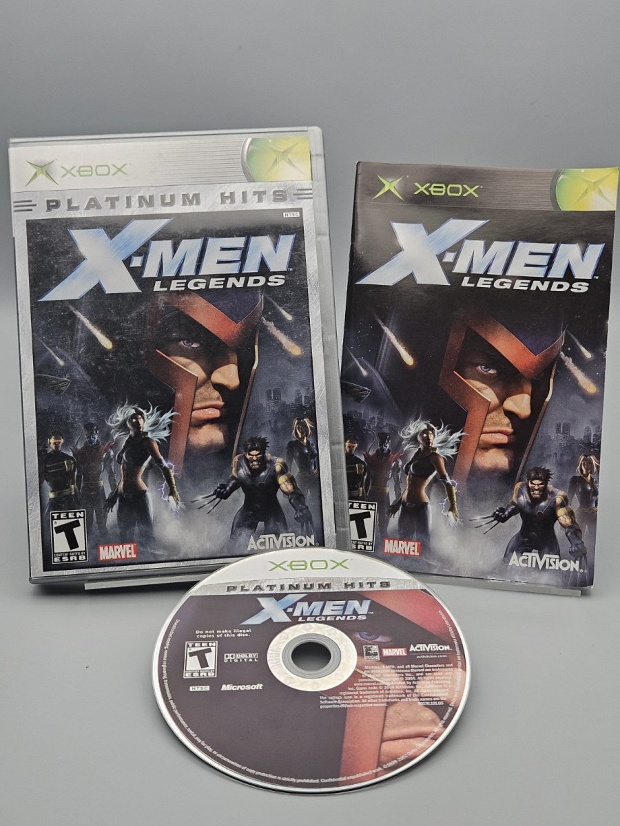 2004 – Xbox: X - Men Legends - Video Games - ThrowbackBuys - Pinnaclecollectibles