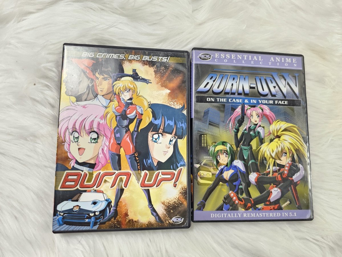 2005 - 2 Dvd Burn Up! Big Crimes Big Busts DVD Anime ADV Scratch Free - DVD - ThrowbackBuys - The Thrifty Gypsyy Shop