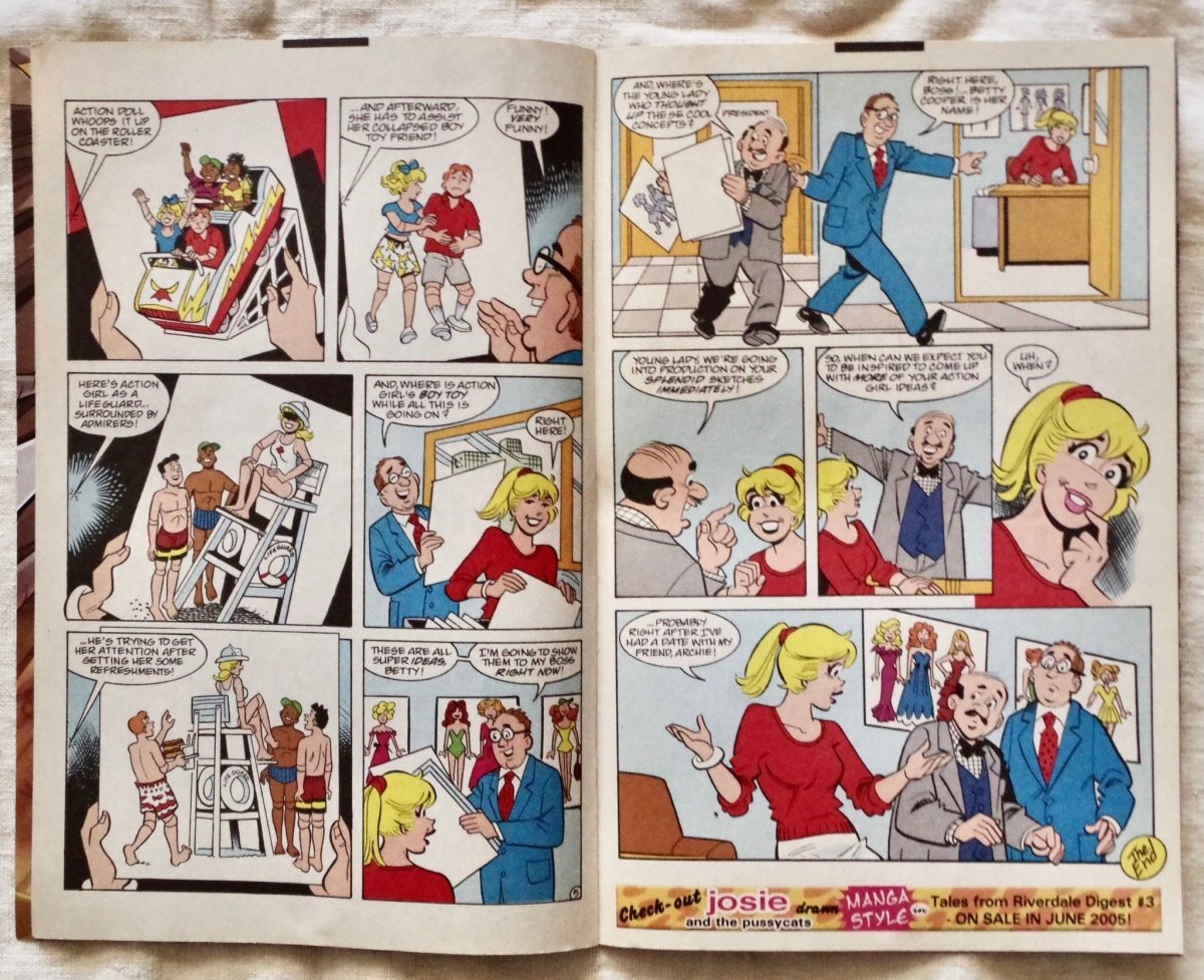 2005 Betty comic book number148 - Comics - ThrowbackBuys - Our Time Warp