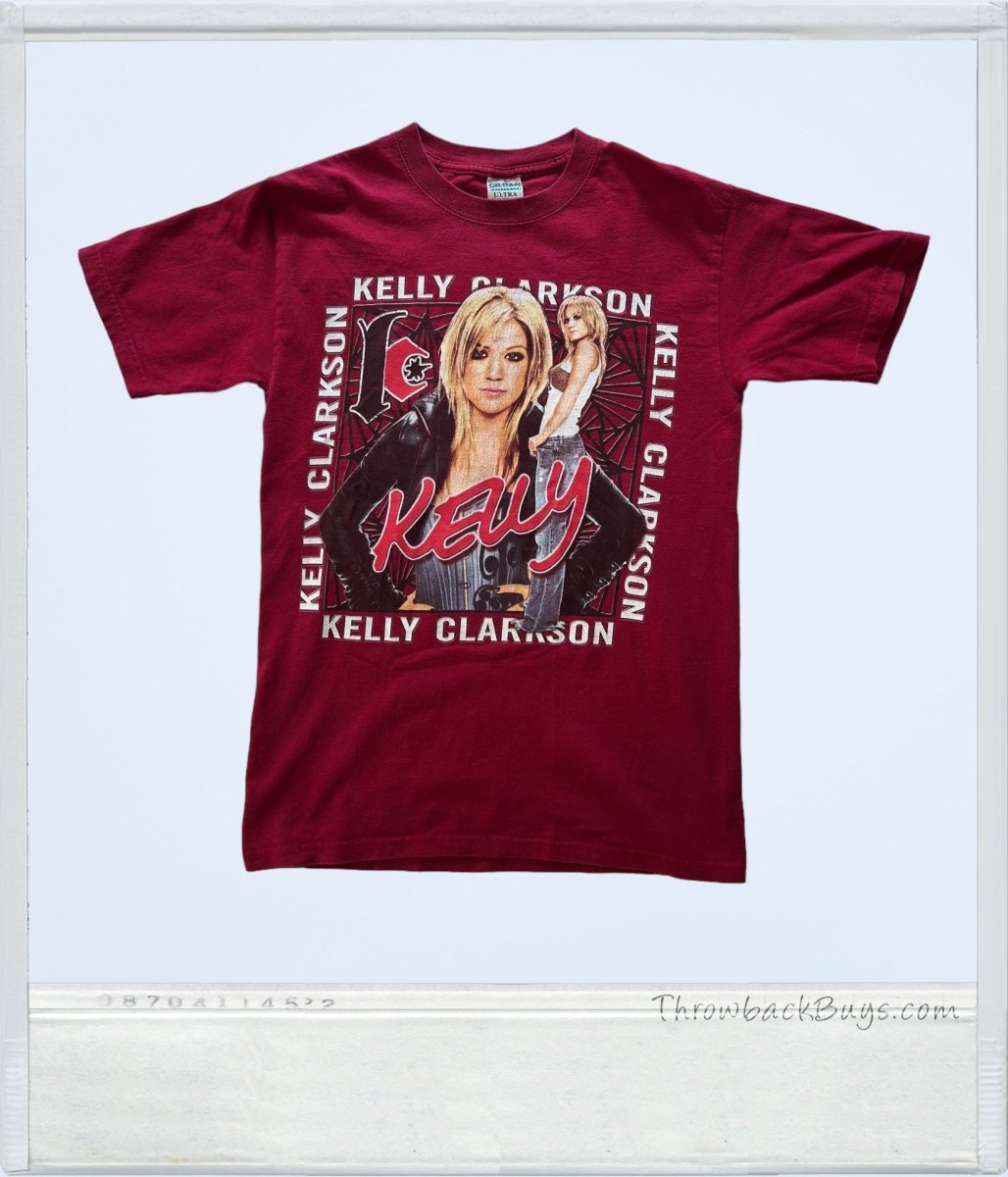 2005 - Kelly Clarkson Hazel Eyes Tour Concer T-Shirt - T-Shirts - ThrowbackBuys - ThrowbackBuys