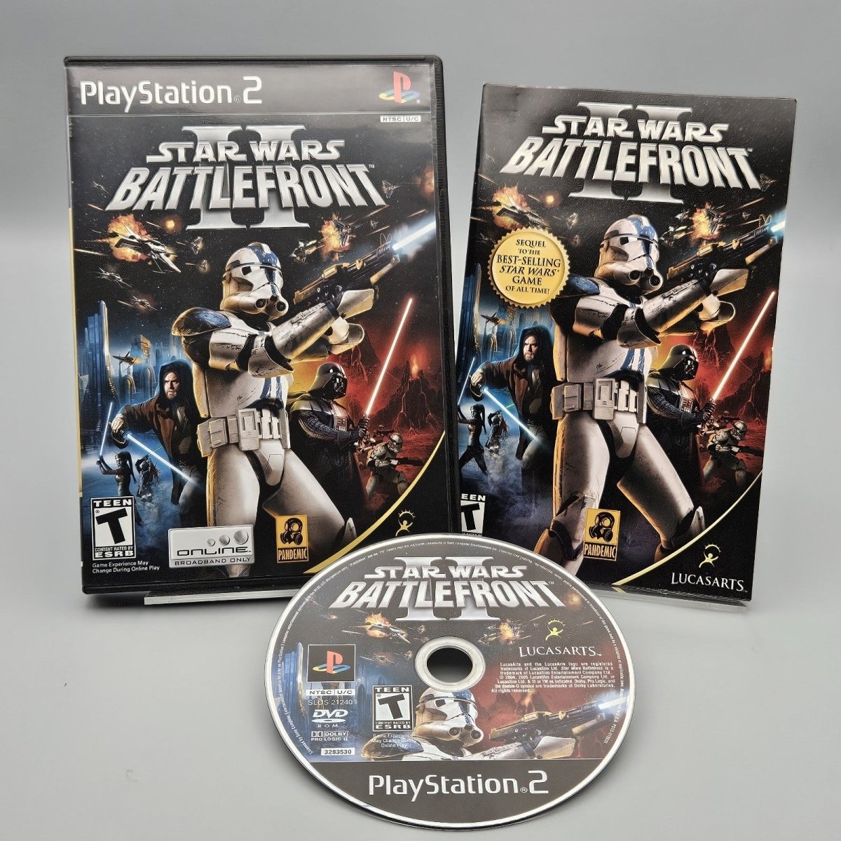 2005 – PlayStation 2: Star Wars Battlefront II - Video Games - ThrowbackBuys - Pinnaclecollectibles