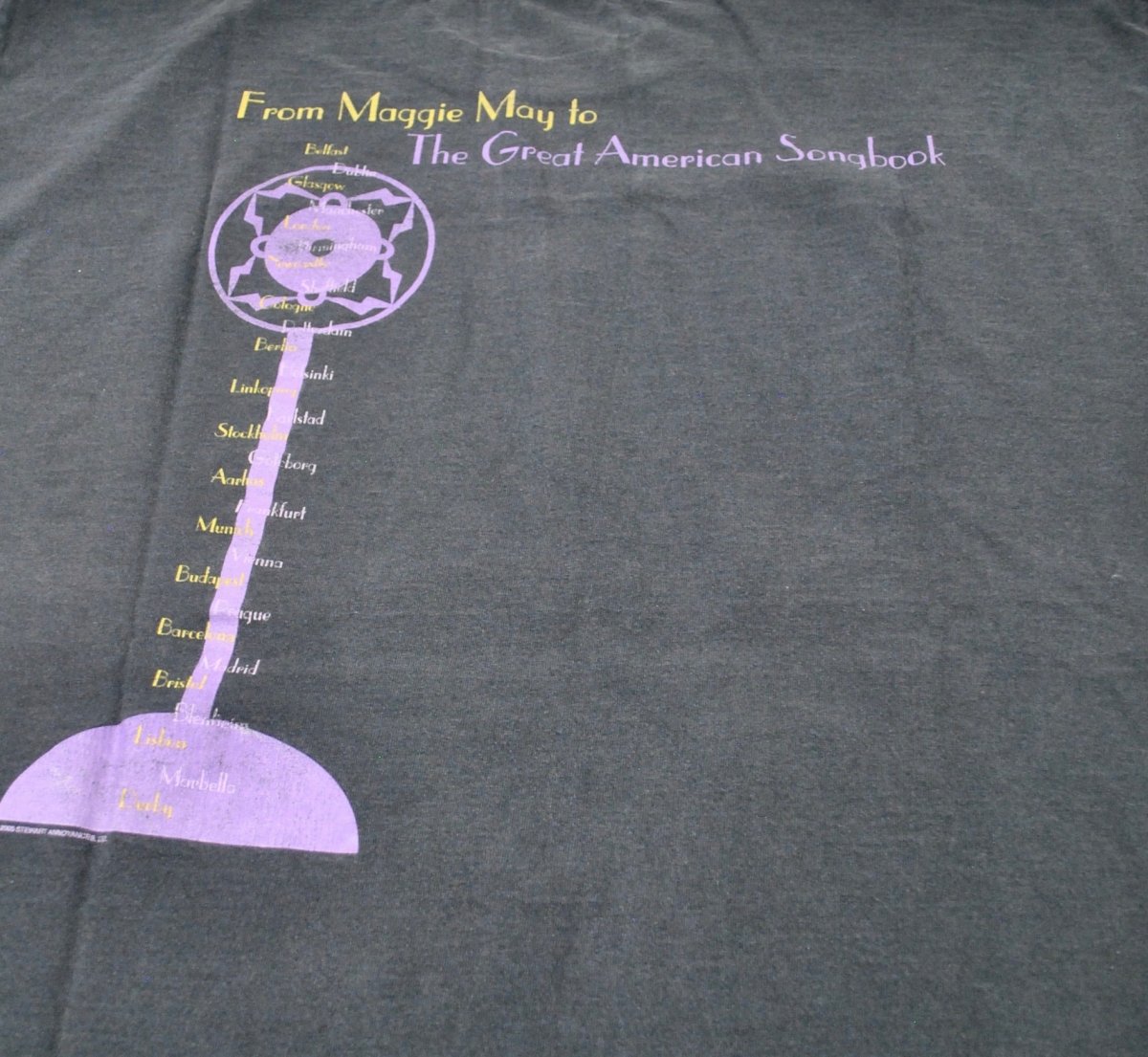 2005 - Rod Stewart: Tour T-Shirt - Medium - T-Shirts - ThrowbackBuys -Yesterday's Attic