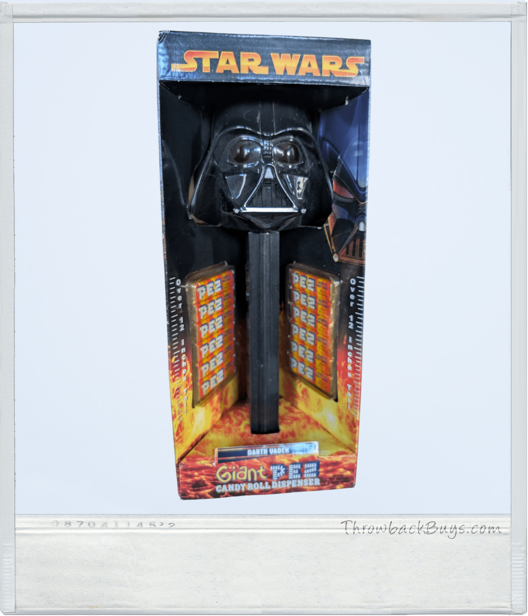 2005 - Star Wars: Darth Vader - Giant (over 12") Pez Candy Roll Dispenser - Action Figures & Collectibles - ThrowbackBuys - Slaqr Retro Gaming & Collectibles