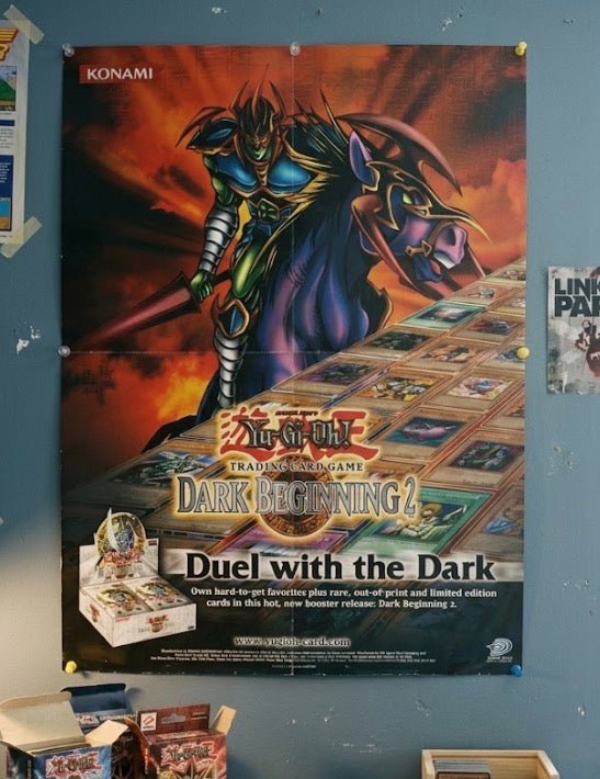 2005 Yu - Gi - Oh! TCG Dark Beginning 2 Print Ad/Poster Official CCG Card Game Art - Posters - ThrowbackBuys - Just_in_collections