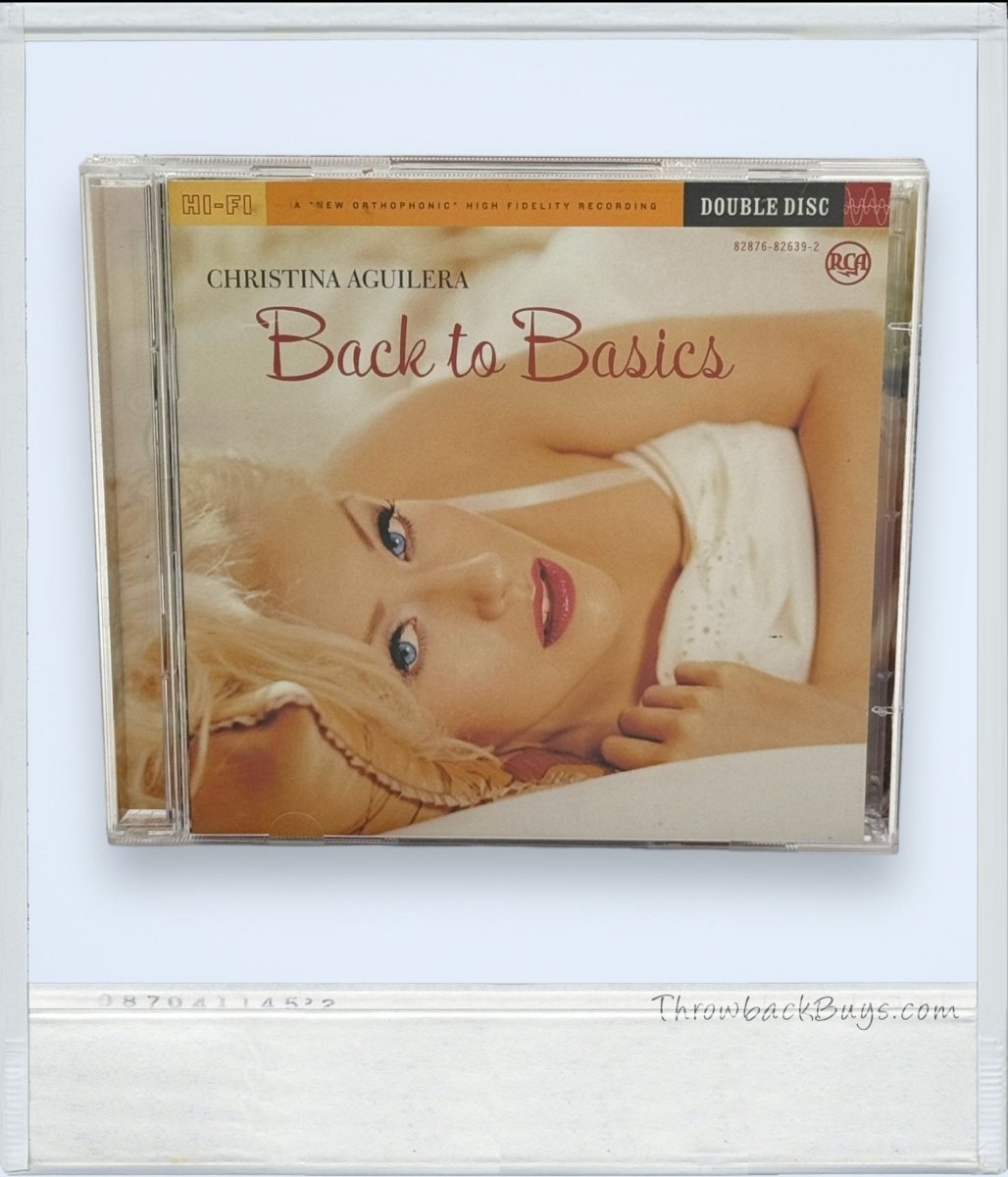 2006 - Christina Aguilera: Back to Basics CD - CDs - ThrowbackBuys - ThrowbackBuys