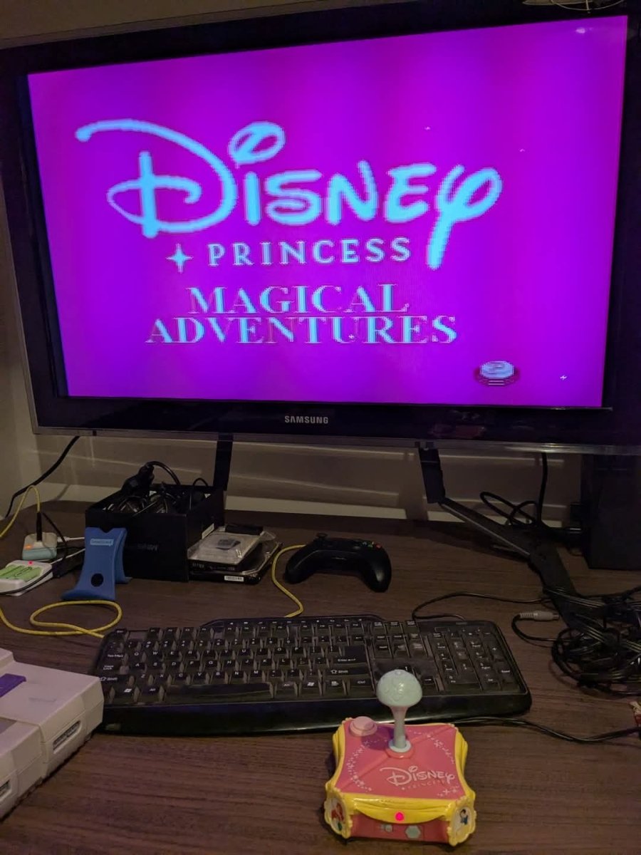 2006 Disney Princess Plug N Play TV Game Works - Video Games - ThrowbackBuys - Furby Queen