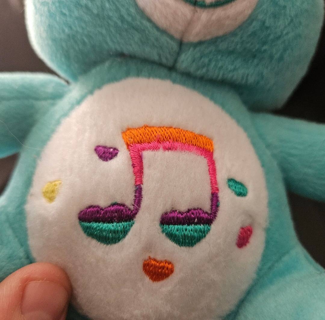2006 Nanco Care Bear Heartsong 7" Plush - Plushies - ThrowbackBuys - Cloy's Creativity