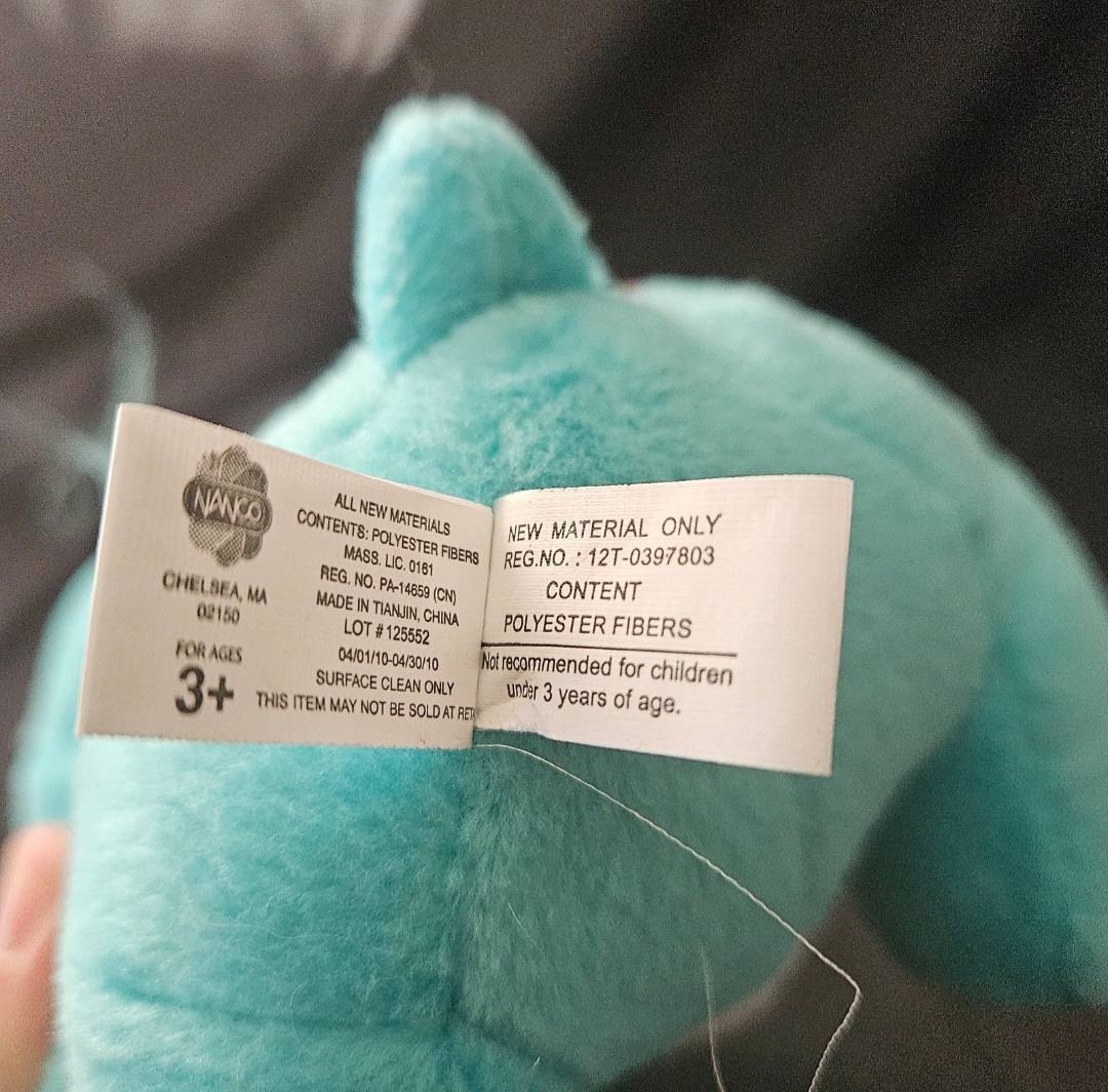 2006 Nanco Care Bear Heartsong 7" Plush - Plushies - ThrowbackBuys - Cloy's Creativity