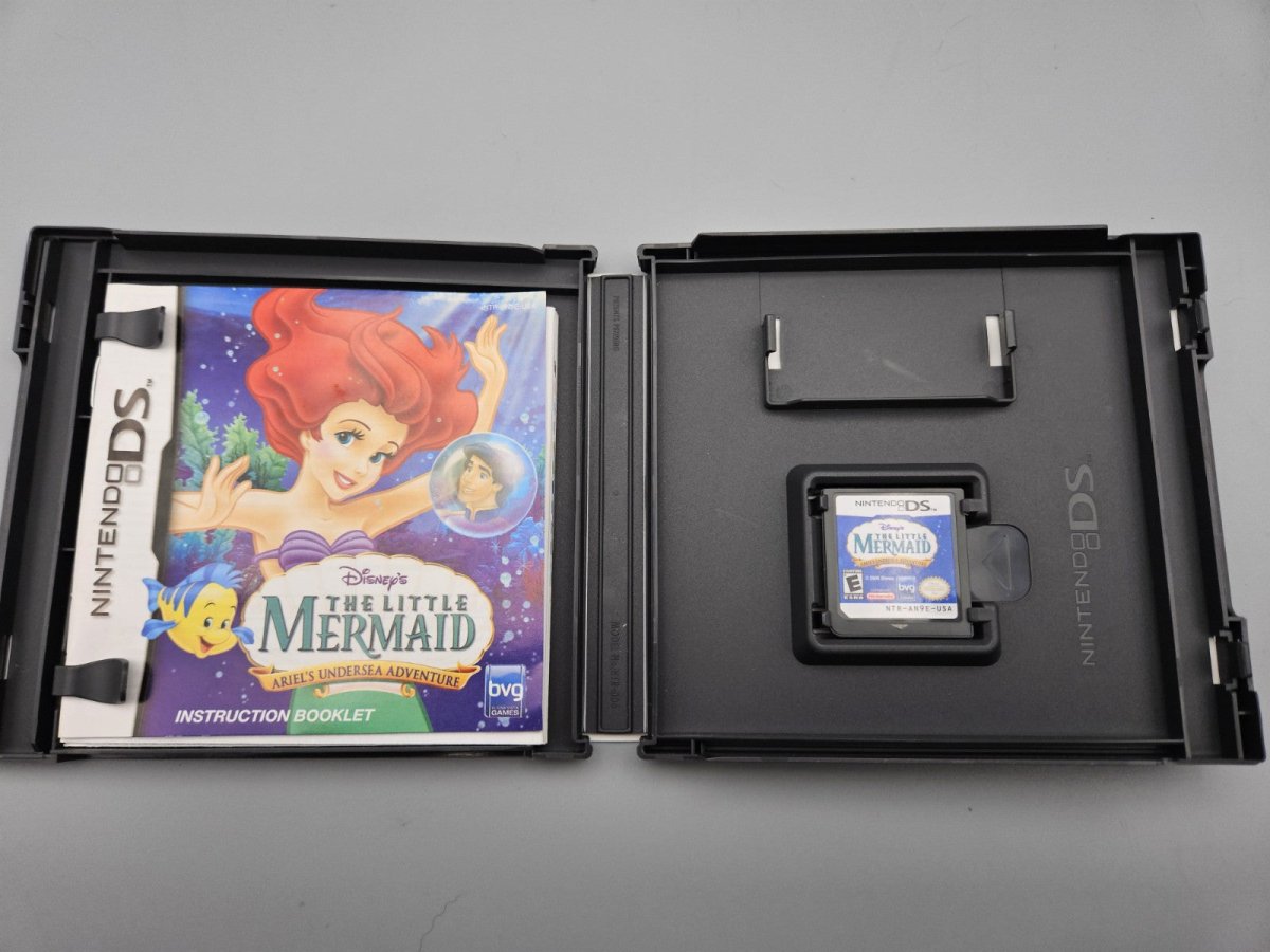 2006 – Nintendo DS: The Little Mermaid Ariel's Undersea Adventure - Video Games - ThrowbackBuys - Pinnaclecollectibles