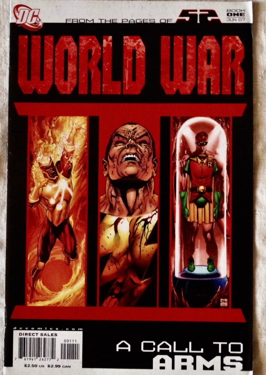 2007 DC's World War issues 1 the 3 - Comics - ThrowbackBuys - Our Time Warp