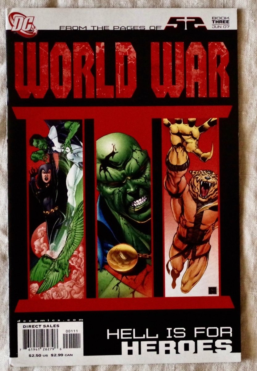 2007 DC's World War issues 1 the 3 - Comics - ThrowbackBuys - Our Time Warp