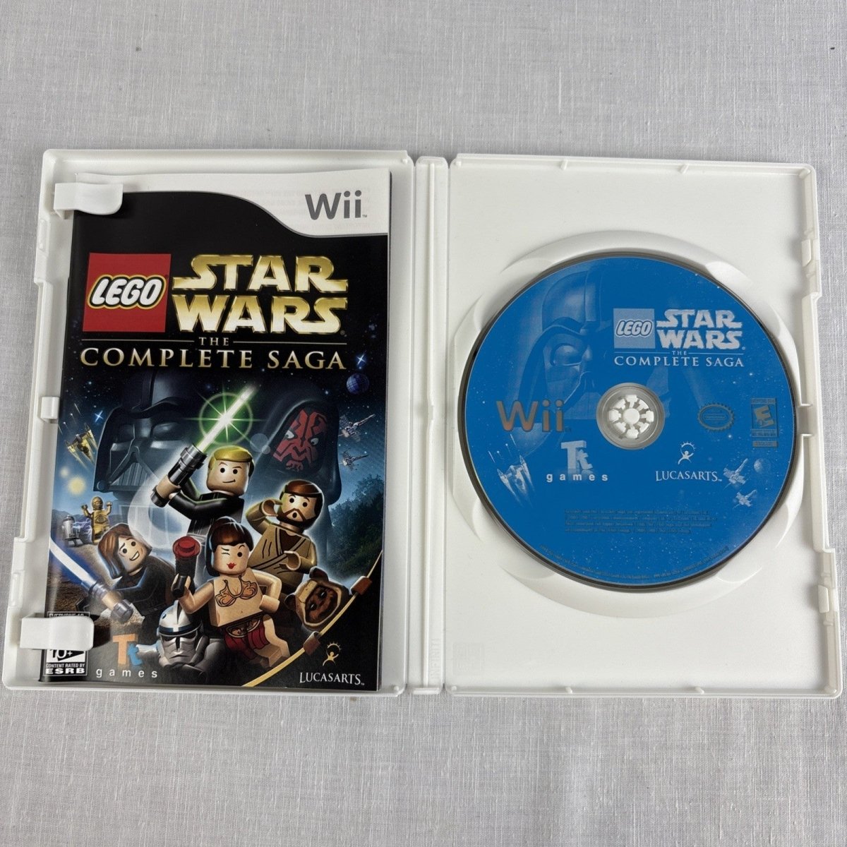 2007 – Nintendo Wii: Star Wars Game Bundle – LEGO Complete Saga & The Force Unleashed - Video Games - ThrowbackBuys - ResellerDoor