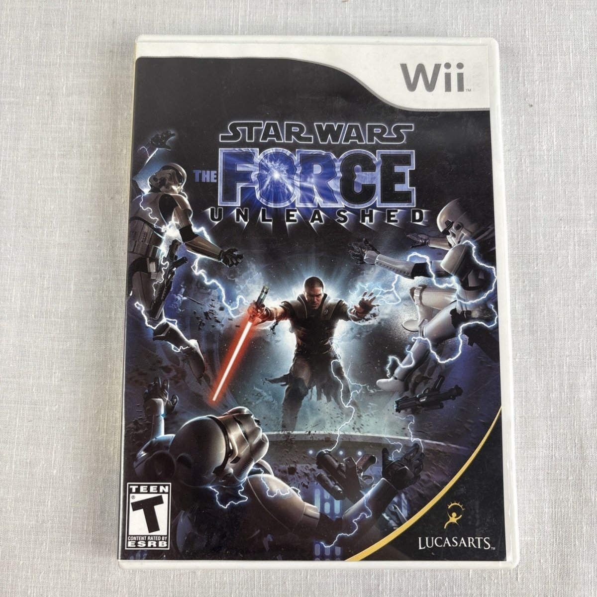 2007 – Nintendo Wii: Star Wars Game Bundle – LEGO Complete Saga & The Force Unleashed - Video Games - ThrowbackBuys - ResellerDoor