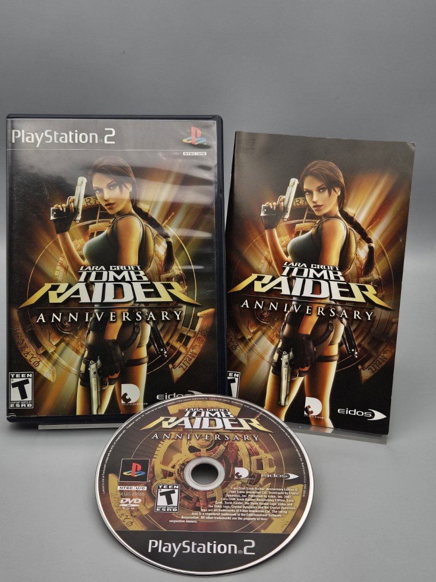 2007 – PlayStation 2: Lara Croft Tomb Raider Anniversary - Video Games - ThrowbackBuys - Pinnaclecollectibles