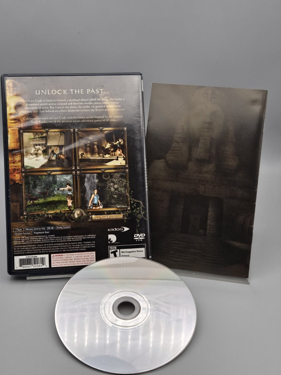 2007 – PlayStation 2: Lara Croft Tomb Raider Anniversary - Video Games - ThrowbackBuys - Pinnaclecollectibles