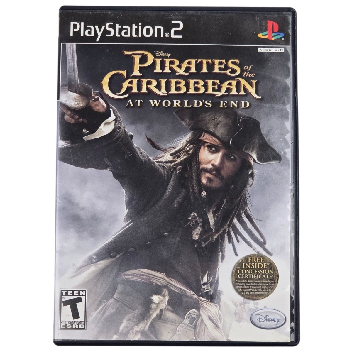 2007 - Playstation 2: Pirates of the Caribbean - At World’s End (PS2) - Video Games - ThrowbackBuys - A N E 1 Stop Shop