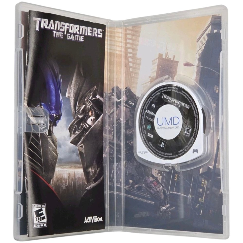 2007 – Sony PSP: Transformers The Game and Disney Pixar Cars Bundle - Video Games - ThrowbackBuys - A N E 1 Stop Shop