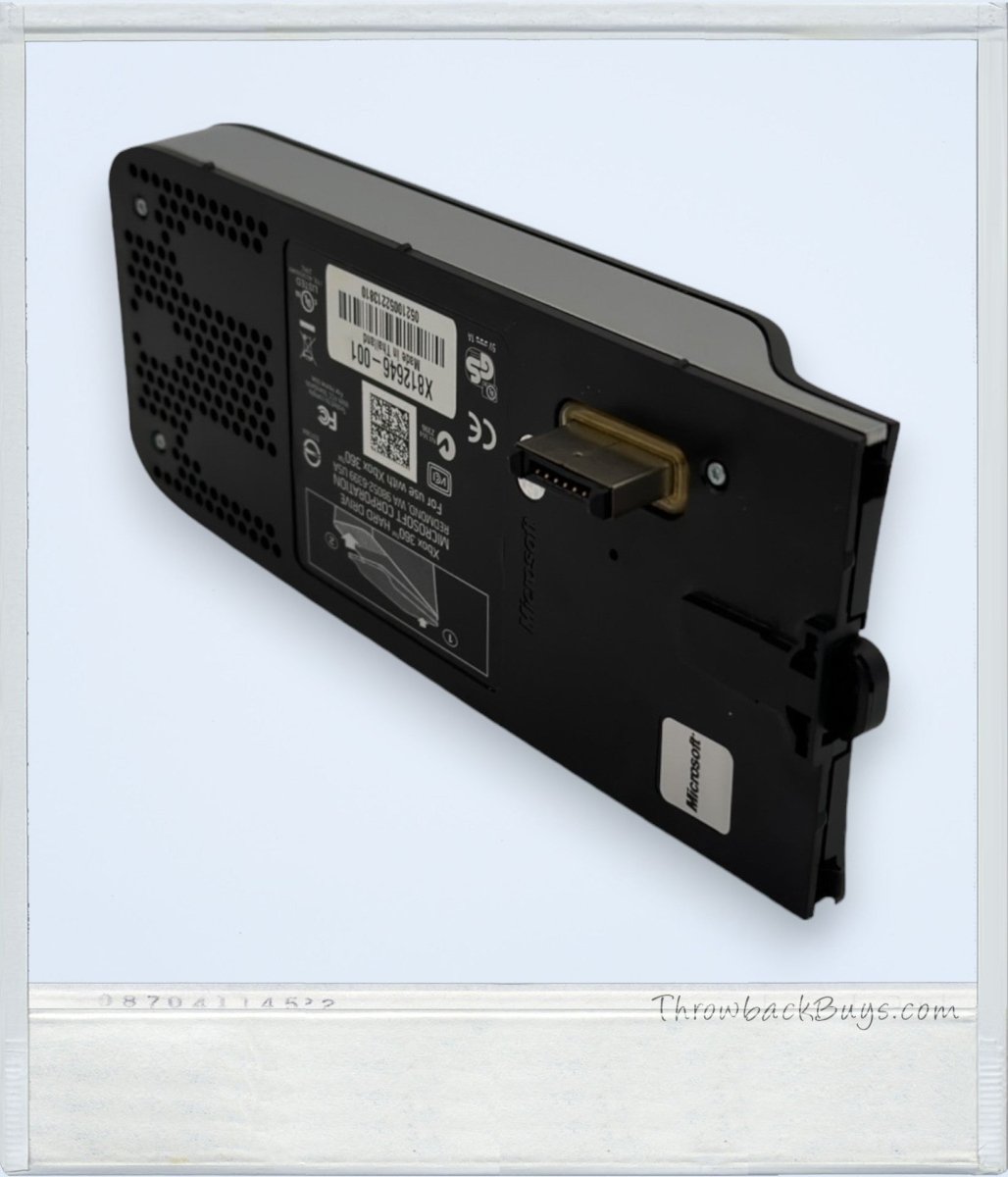 2007 - Xbox 360 Hard Drive - 120 GB - Video Game Accessories - ThrowbackBuys - ThrowbackBuys