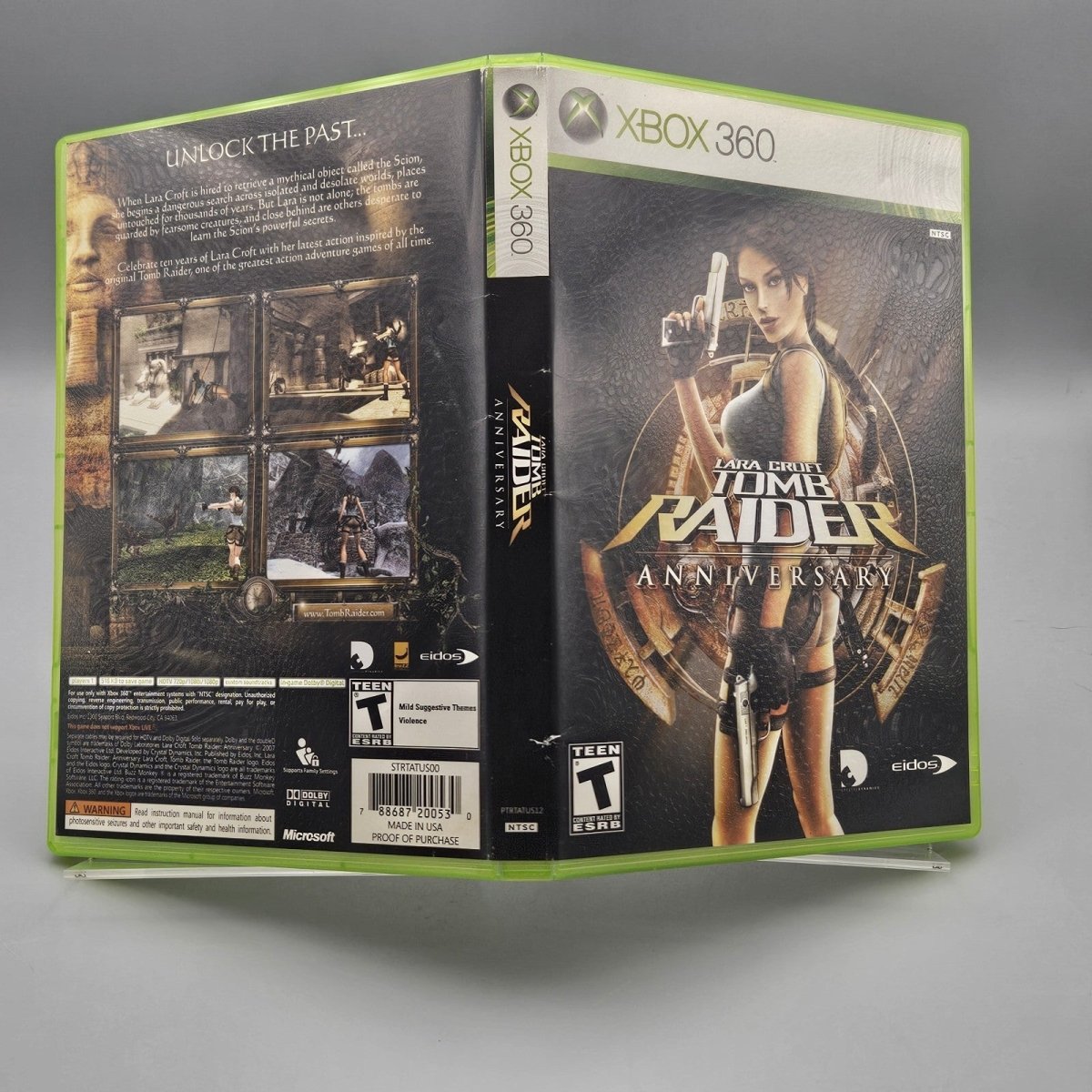 2007 – Xbox 360: Lara Croft Tomb Raider Anniversary - Video Games - ThrowbackBuys - Pinnaclecollectibles