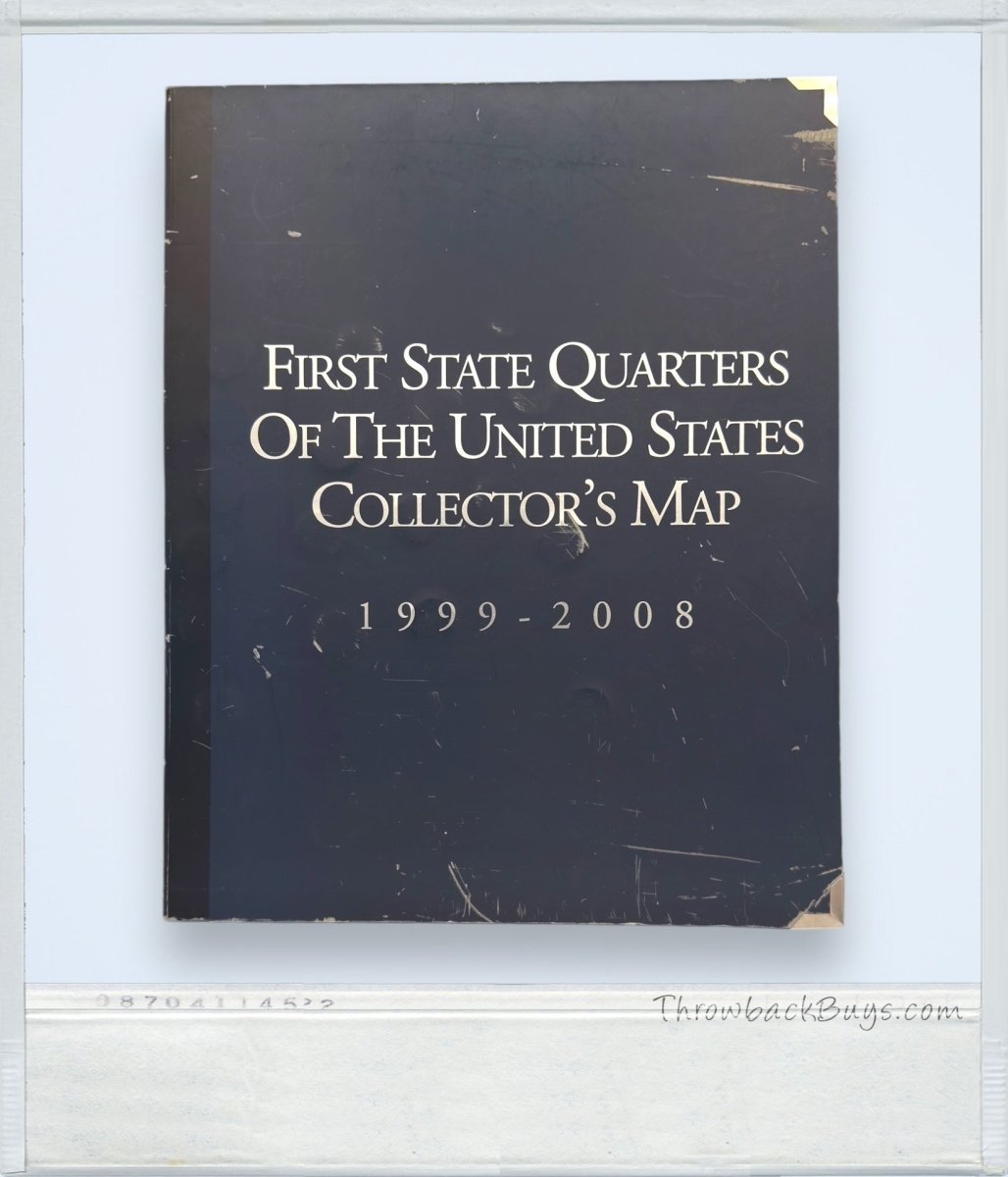 2008 - First State Quarters of the United States Collector's Map Complete Set - Collectible Coins - ThrowbackBuys - ThrowbackBuys