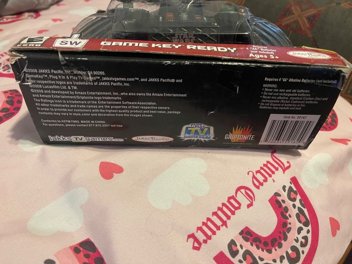 2008 Jaks Pacific Star Wars Revenge of the Sith Plug & Play Game Open Box Tested and Working - Video Games - ThrowbackBuys -Furby Queen