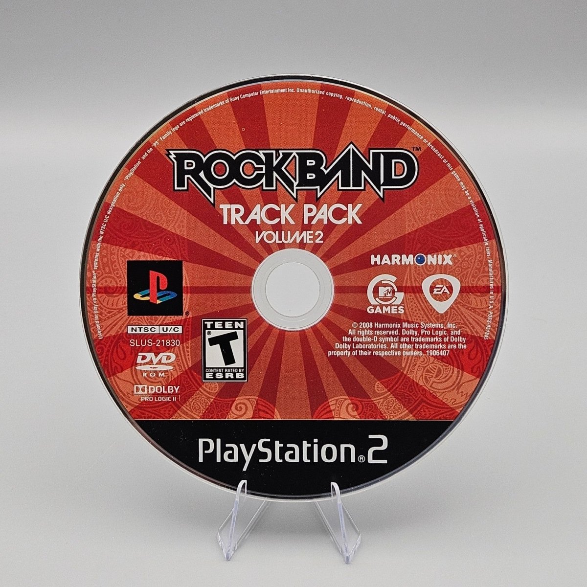 2008 – PlayStation 2: Rock Band Track Pack Vol 2 – ThrowbackBuys