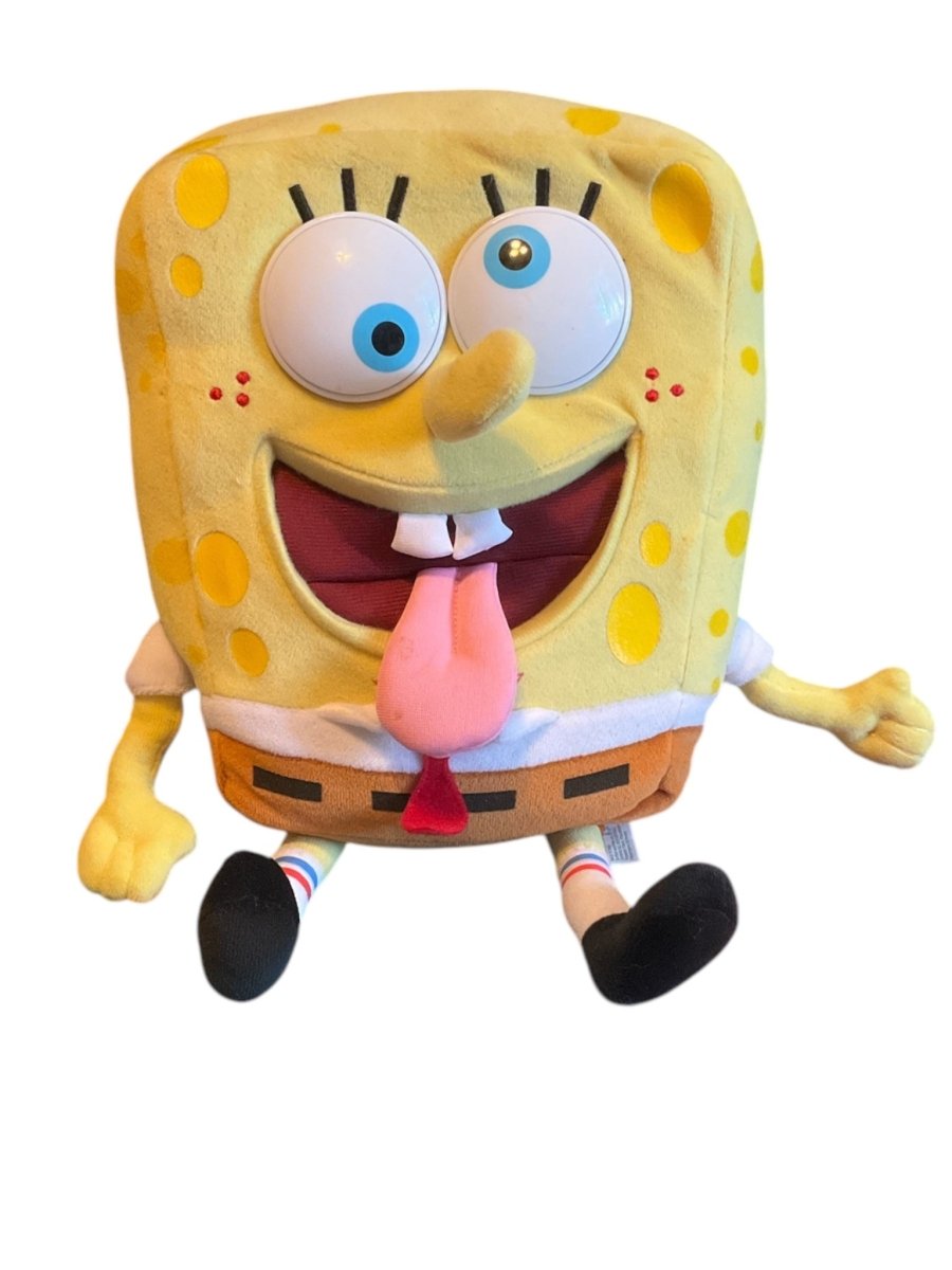 2008 'Silly Talking' Spongebob Plush - Dolls - ThrowbackBuys - Shiznit