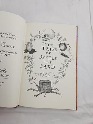 2008 – The Tales of Beedle the Bard – J.K. Rowling Hardcover - Books - ThrowbackBuys - ResellerDoor